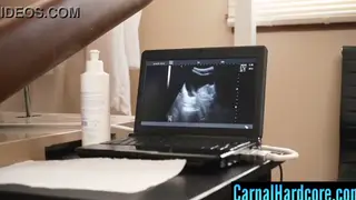 Hairy Bear and Mature Man Share Teen on Exam Table