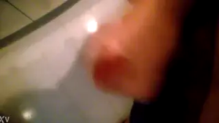 Hairy Bear Shows Off Uncut Cock in Quick Solo