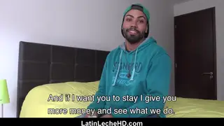 Muscular Latino Stranger Takes a Curvy Guy Bareback in POV