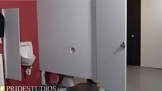 Teen Stepson Services Stepdad Through Gloryhole