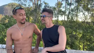 Muscular Neighbor Barebacks Twink in Apartment