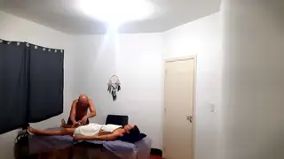 Massage Therapist Surprises Client With Creampie Finish