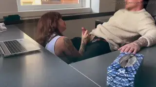 Curvy Secretary Pleases Boss To Secure Her Position