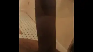Ebony Teen Twink Strokes BBC to Explosive Cumshot