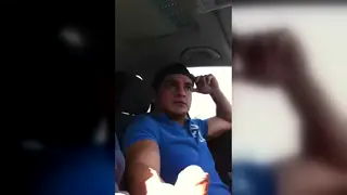 European Driver Delivers Spanking Handjob in Parked Car