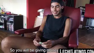 Latino Twink Services Stranger in POV Bareback Session