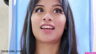 Petite Brunette Recalls Her First Time on a Casting Couch
