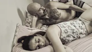Redhead In Stockings Surprises With Late Night Visit