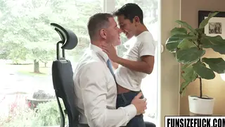 Doctor Massages Latin Twink Before Barebacking Him