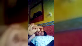 Eager Guy Worships His Partner's Hole With His Tongue
