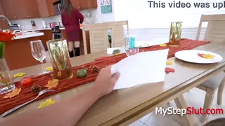 Older Man Guides Teen Stepdaughter Through Anal POV