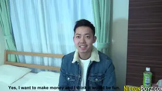 Japanese Twink Gets Groped and Jerked in Shower POV