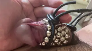 Hairy Asian Bear Endures Magnetic Beads and Bondage Play