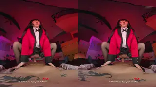 Petite Cosplayer Squirts in Immersive VR POV