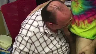 Mature Hairy Man Enjoys Oral and Toy Play in Long Session