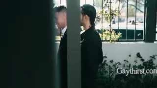 Bound Studs Swap Deep Blowjobs Before Raw Anal