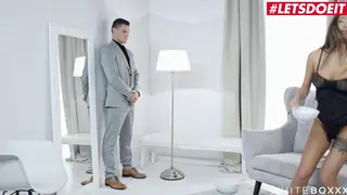Busty European Beauty Enjoys Passionate Oral Pleasure