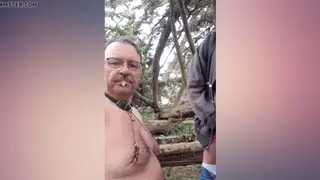 Hairy Bear Daddy Services Stud Outdoors