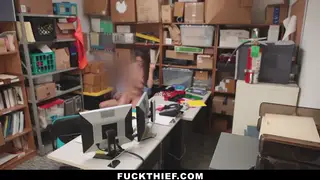 Petite Teen Shoplifter Gets Caught and Fucked