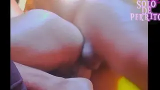 Latino Stud Takes It Doggystyle Bareback
