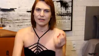 Petite Latina Tattooed Model Auditions on Casting Couch
