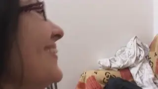 Curvy Hairy MILF Takes Anal Creampie in Lingerie