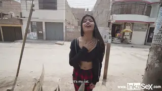 Petite Latina Deepthroats Before Missionary Pleasure