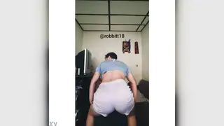 Smooth Twink Teases and Rolls on Camera
