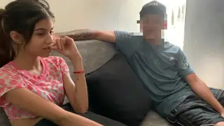 Latina Stepsister Trades Blowjob and Hard Sex for Silence