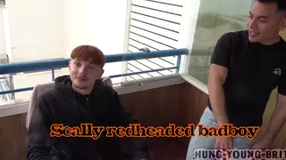 Blonde Twink Shared by Three Hung Studs