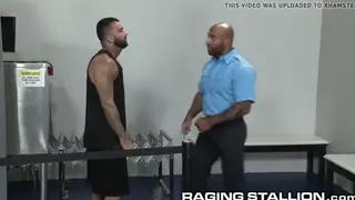 Muscular Black Daddy Claims Latino Hunk in Intense Encounter