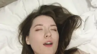 Curvy Girlfriend Takes First Anal in Missionary