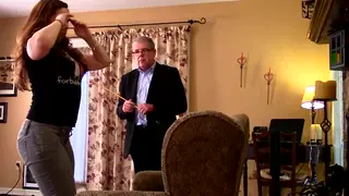 Mature Brunette Endures a Harsh Caning Session