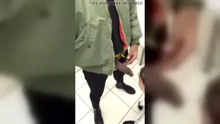 Mature Coach Feeds BBC Piss to a Twink in the Gym