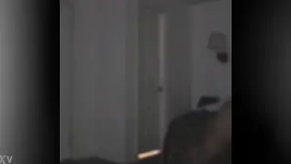 Chubby Black Bear Takes BBC Bareback in Hotel