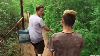 Muscular European Stud Enjoys Outdoor Rimming And Spanking