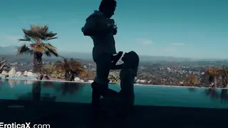 Petite Girlfriend Enjoys Romantic Getaway Sex
