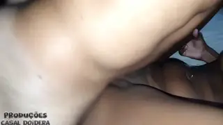 Petite Latina Wife Takes Anal in Rough Threesome