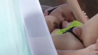Blonde Girlfriends Make Tender Lesbian Love
