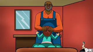 Curvy MILF Takes Rough Anal from Mechanic in Garage
