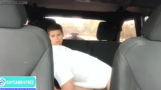 Gym Twinks Swap Blowjobs Inside Moving Car
