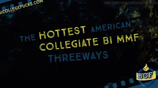 Bisexual College Threesome Features Toy Play and Pussy Licking