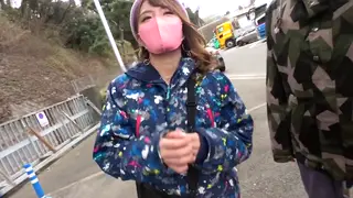 Japanese Teen Squirts Explosively During Wild Outdoor Session