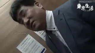 Japanese Men in Suits Explode in Wild Group Orgy