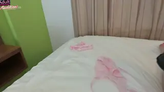 Petite European Teen Tries Her First Casting Session