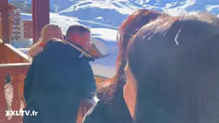 European Brunette Fucked Doggystyle on Mountain Trail
