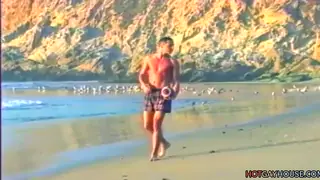 Hairy Guys Swap Blowjobs and Finish With Toys