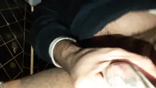Solo Handjob Session Ends in Sticky Finish