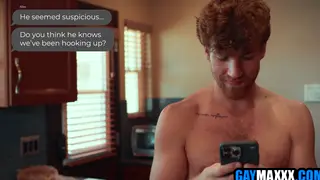 Muscular Roommates Turn Shower Peep Into Sex
