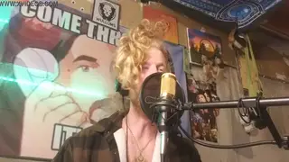 Blonde Bear Cub Enjoys Slow Morning Stroke